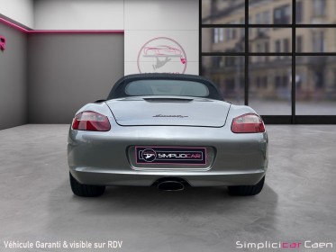 Porsche boxster 987 2.7i garantie 12 mois. pack chrono, pack sport, bvm6 occasion simplicicar caen  simplicicar simplicibike...