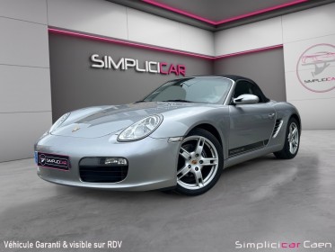 Porsche boxster 987 2.7i garantie 12 mois. pack chrono, pack sport, bvm6 occasion simplicicar caen  simplicicar simplicibike...