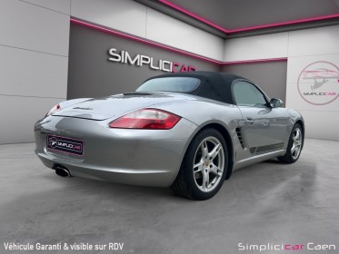 Porsche boxster 987 2.7i garantie 12 mois. pack chrono, pack sport, bvm6 occasion simplicicar caen  simplicicar simplicibike...