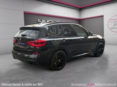Bmw x3 g01 m40d 326ch bva8 pack m interieur exterieur/ harman kardon/ camera 360 occasion montreuil (porte de vincennes)(75)...