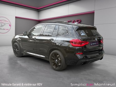Bmw x3 g01 m40d 326ch bva8 pack m interieur exterieur/ harman kardon/ camera 360 occasion montreuil (porte de vincennes)(75)...