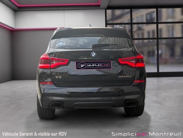 Bmw x3 g01 m40d 326ch bva8 pack m interieur exterieur/ harman kardon/ camera 360 occasion montreuil (porte de vincennes)(75)...