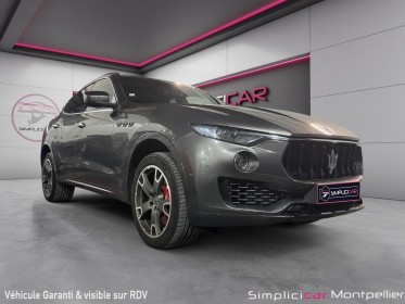 Maserati levante 3.0 v6 bi-turbo 430ch s q4 gransport suivi maserati carnet disponible garantie 12 mois occasion montpellier...