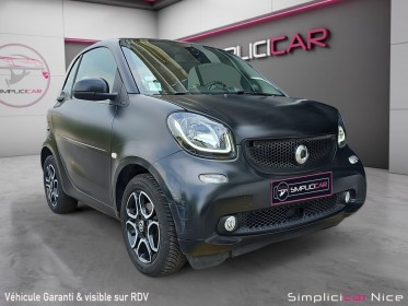 Smart fortwo coupe 90ch bva prime occasion  simplicicar vaucresson nice - pfvauto simplicicar simplicibike france