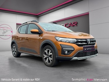 Dacia sandero tce 90 - 22 stepway confort  carte main libre  caméra de recul  applecarplay  garantie 12 mois occasion...