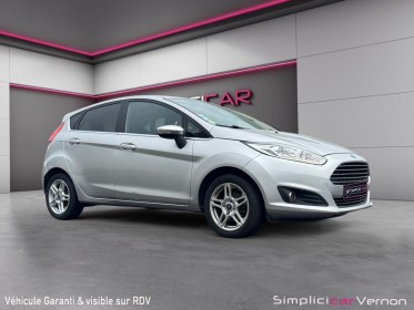 Ford fiesta 1.5 tdci 75 fap titanium  garantie 12 mois occasion simplicicar vernon simplicicar simplicibike france