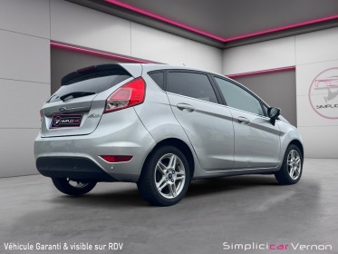 Ford fiesta 1.5 tdci 75 fap titanium  garantie 12 mois occasion simplicicar vernon simplicicar simplicibike france