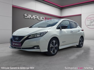 Nissan leaf electrique 40kwh tekna pompe a chaleur prise de charge neuve garantie 12 mois occasion simplicicar vichy...
