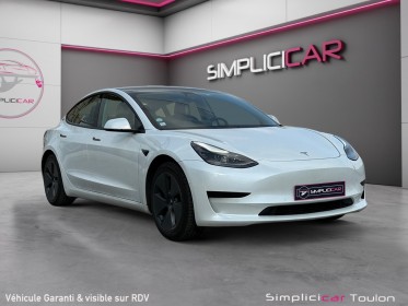 Tesla model 3 autonomie standard plus rwd occasion simplicicar toulon est simplicicar simplicibike france