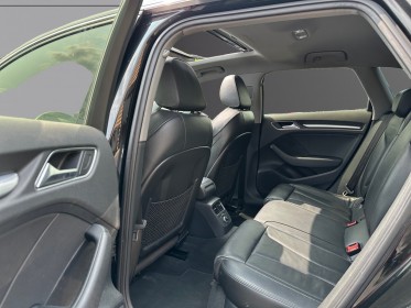 Audi a3 sportback ambition luxe 1.6 tdi 110ch boite auto - toit ouvrant - carplay - faible km - occasion simplicicar...