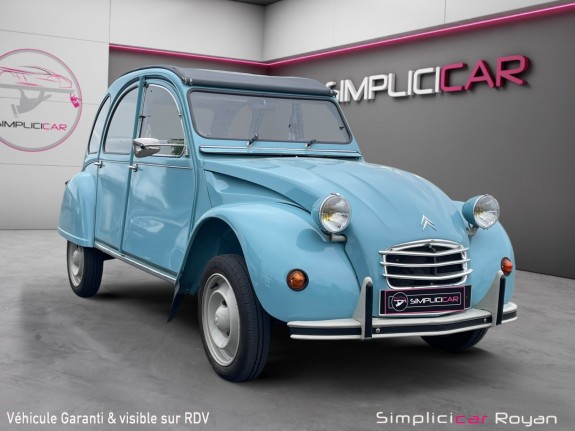 Citroen 2cv 6 special restauration complète à neuf garantie 12 mois occasion simplicicar royan simplicicar simplicibike...