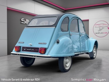 Citroen 2cv 6 special restauration complète à neuf garantie 12 mois occasion simplicicar royan simplicicar simplicibike...