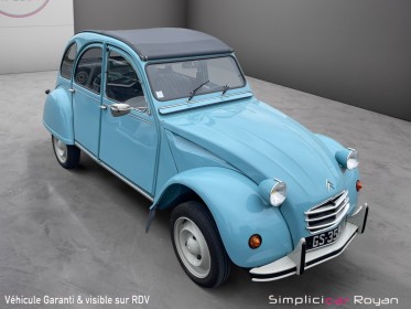 Citroen 2cv 6 special restauration complète à neuf garantie 12 mois occasion simplicicar royan simplicicar simplicibike...