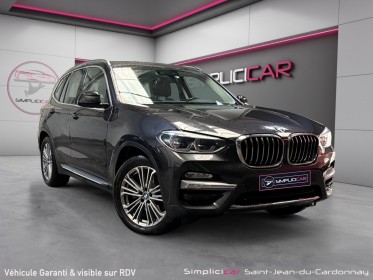 Bmw x3 g01 sdrive18d 150ch bva8 luxury line garantie 12 mois occasion simplicicar saint-jean simplicicar simplicibike france