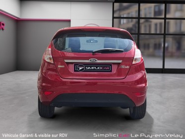 Ford fiesta 1.0 ecoboost 100 ss titanium occasion simplicicar velay simplicicar simplicibike france