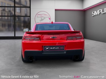 Chevrolet camaro coupe ss v8 6.2 432ch pack performance occasion simplicicar carcassonne simplicicar simplicibike france