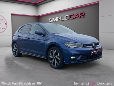Volkswagen polo 1.0 tsi 95 ss bvm5 r-line garantie constructeur jusqu'en 2028 occasion simplicicar limoges  simplicicar...