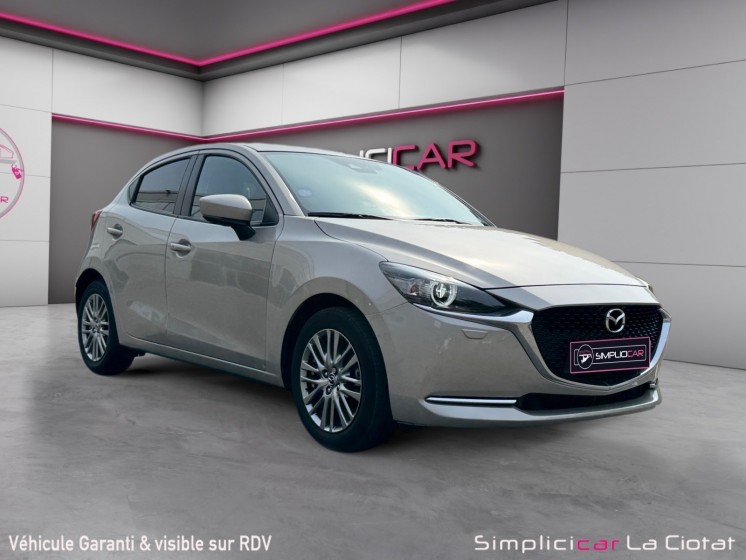 Mazda mazda2 2022 1.5l skyactiv-g 90ch bva6 selection premiere main origine france entretien complet occasion simplicicar la...