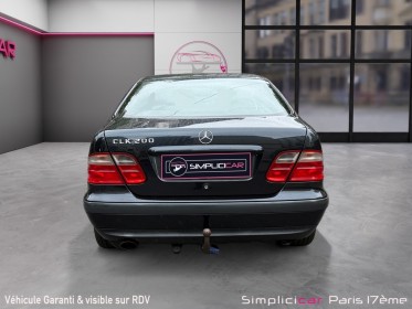 Mercedes clk 200 occasion paris 17ème (75)(porte maillot) simplicicar simplicibike france