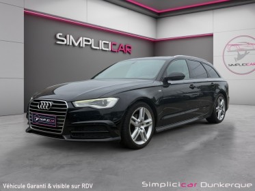 Audi a6 avant 2.0 tdi ultra 190 s tronic 7 s line / sièges chauffants / caméra de recul / radar avant arrière / hayon......