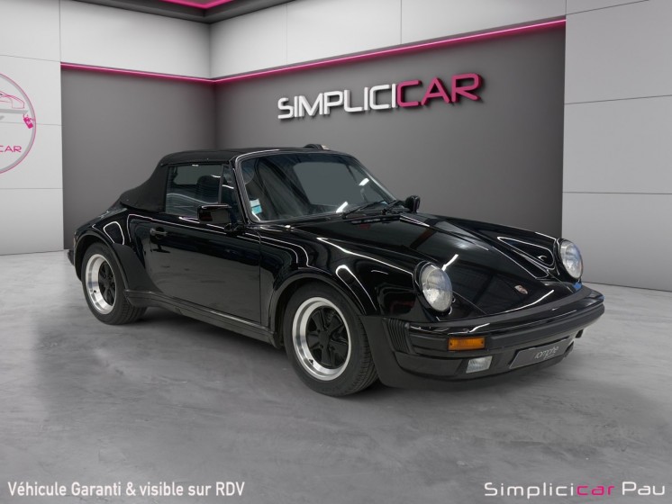 Porsche 911 cabriolet carrera 3.2 turbo look occasion simplicicar pau simplicicar simplicibike france Porsche 911 cabriolet carrera 3.2 turbo look occasion simplicicar pau simplicicar simplicibike france