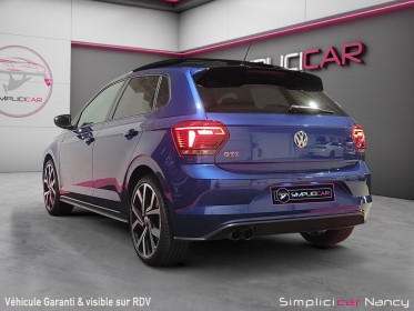 Volkswagen polo gti 200ch/toit ouvrant/beats audio/cockpit/alcantara - garantie 12 mois occasion simplicicar nancy...