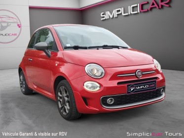 Fiat 500 serie 4 1.2 s  69 ch occasion simplicicar tours  simplicicar simplicibike france