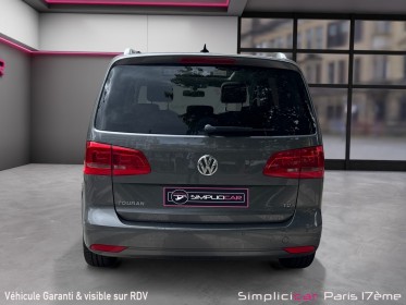 Volkswagen touran 1.6 tdi 105 fap match dsg7/alarme/toit ouvrant/radar de recul occasion paris 17ème (75)(porte maillot)...