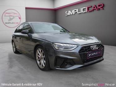 Audi a4 avant 40 tfsi 204 s tronic 7 s-line occasion  simplicicar vaucresson nice - pfvauto simplicicar simplicibike france