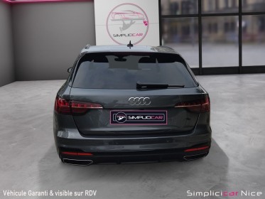 Audi a4 avant 40 tfsi 204 s tronic 7 s-line occasion  simplicicar vaucresson nice - pfvauto simplicicar simplicibike france