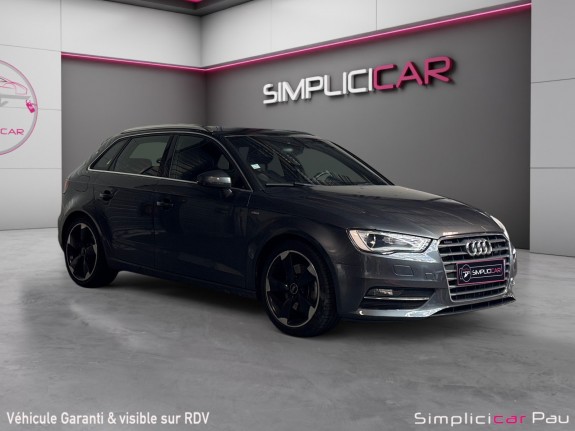 Audi a3 sportback 2.0 tdi 184 s line quattro s tronic 6 occasion simplicicar pau simplicicar simplicibike france