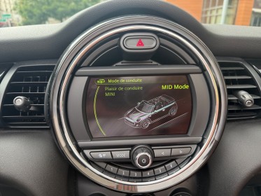 Mini hatch 3 portes f56 cooper s 192 ch cabriolet/ interieur cuir/entretien mini/ pahres led occasion montreuil (porte de...
