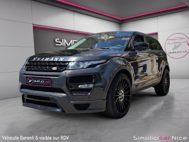 Land rover range rover evoque si4 240chv préparé par hamann - version officielle occasion  simplicicar vaucresson nice -...