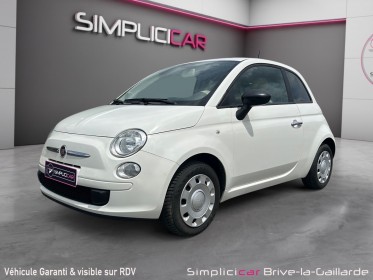 Fiat 500 1.2 8v 69 ch lounge garantie 12 mois occasion simplicicar brive la gaillarde  simplicicar simplicibike france
