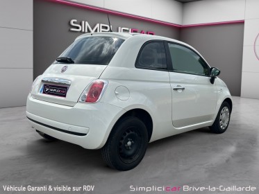 Fiat 500 1.2 8v 69 ch lounge garantie 12 mois occasion simplicicar brive la gaillarde  simplicicar simplicibike france