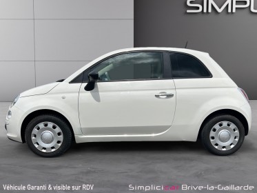 Fiat 500 1.2 8v 69 ch lounge garantie 12 mois occasion simplicicar brive la gaillarde  simplicicar simplicibike france