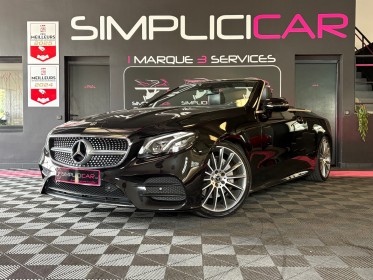 Mercedes classe e cabriolet 220 d 9g-tronic 4-matic fascination - garantie 12 mois - occasion  simplicicar aix les bains...