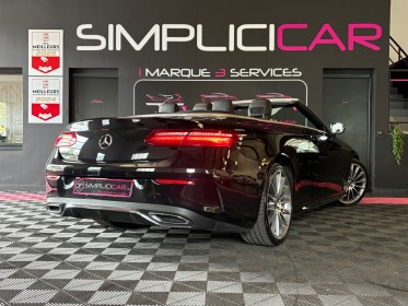 Mercedes classe e cabriolet 220 d 9g-tronic 4-matic fascination - garantie 12 mois - occasion  simplicicar aix les bains...