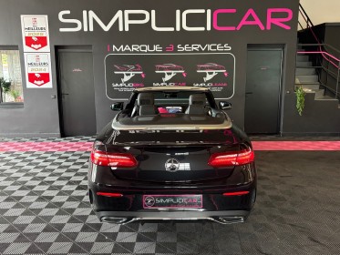 Mercedes classe e cabriolet 220 d 9g-tronic 4-matic fascination - garantie 12 mois - occasion  simplicicar aix les bains...