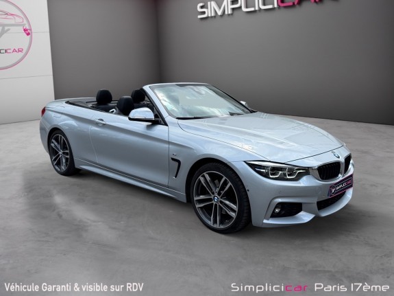 Bmw serie 4  2.2 pack m sport/ sieges av electrique chauffants / volant chauffant / camera 360/ harman kardon occasion paris...