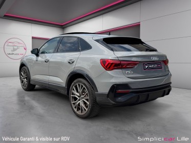 Audi q3 sportback 40 tdi 200 ch s tronic 7 quattro s line occasion simplicicar lille  simplicicar simplicibike france