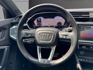 Audi q3 sportback 40 tdi 200 ch s tronic 7 quattro s line occasion simplicicar lille  simplicicar simplicibike france