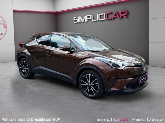 Toyota c-hr 1..8 vvt-i hybrid 122 distinctive/ camera de recul/ park assist/garantie 12 mois occasion paris 17ème (75)(porte...