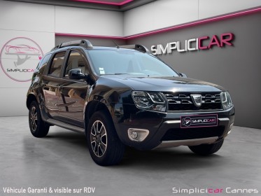 Dacia duster dci 110 4x2 black touch occasion cannes (06) simplicicar simplicibike france