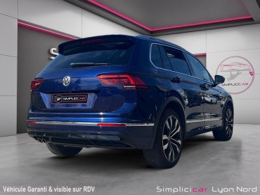 Volkswagen tiguan 2.0 tdi - r-line bmt 4motion dsg7 - toit ouvrant car play - attelage garantie 12 mois occasion simplicicar...