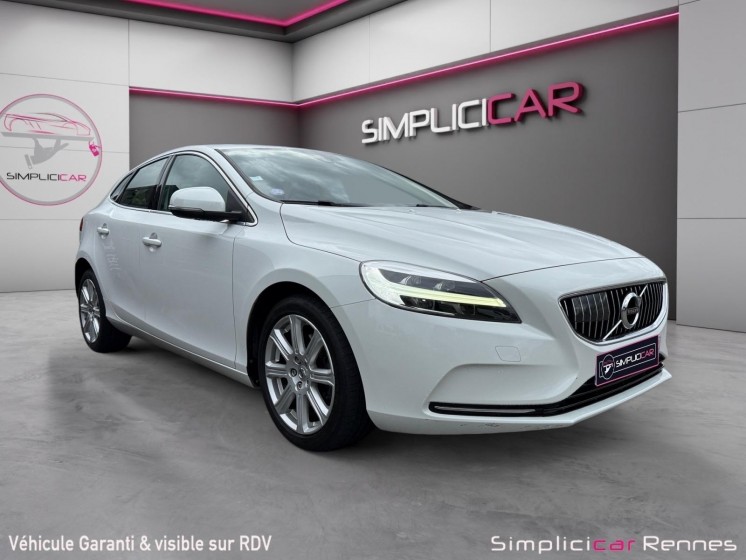 Volvo v40 t2 122 inscription volvo v40 phase 2 2018 occasion simplicicar rennes simplicicar simplicibike france