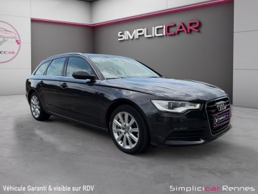 Audi a6 avant v6 3.0 bitdi dpf 313 quattro avus tiptronic 8 a occasion simplicicar rennes simplicicar simplicibike france