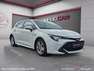 Toyota corolla hybride my20 122h dynamic garantie 12 mois occasion simplicicar royan simplicicar simplicibike france