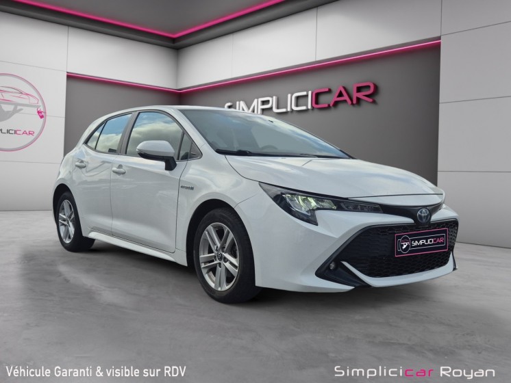 Toyota corolla hybride my20 122h dynamic garantie 12 mois occasion simplicicar royan simplicicar simplicibike france