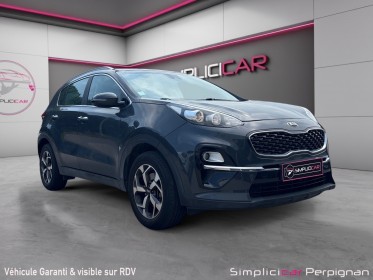 Kia sportage 1.6 crdi 115 isg 4x2 bvm6 active gps/clim bizone/ apple carplay garantie 12 mois occasion simplicicar perpignan ...